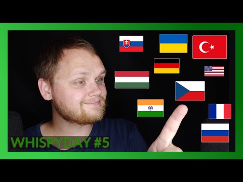 Guess the language quiz 🤔🤔🤔 [ASMR] (whispering)