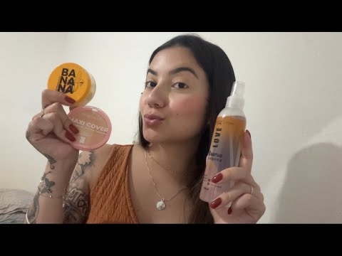 ASMR caseirinho minhas últimas comprinhas