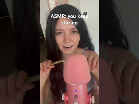 you keep staring 🤍#asmr #girlfriendasmr #eyecontact #whispering #cozyvibes