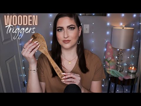 ASMR | Wooden Triggers 🪵