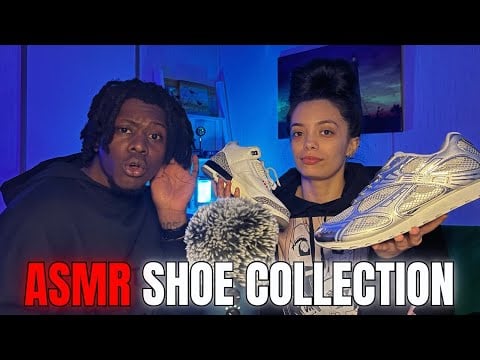 ASMR  My Girlfriend’s $5,000 Shoe Collection 😳👟 (Rambling & Taps)