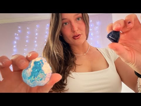 ASMR- tingly reiki session (energy pulling, breathy whispers, up close)✨🔮