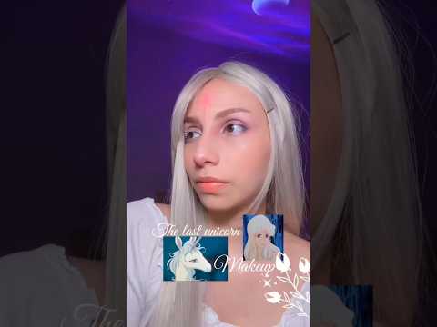 Me maquillo de lady amalthea en the last unicorn