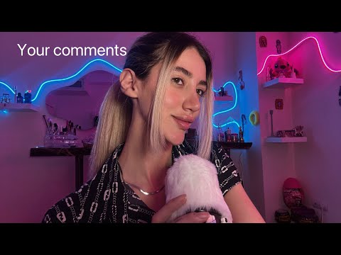 ASMR= کامنت های درخواستی شمااا😎💋