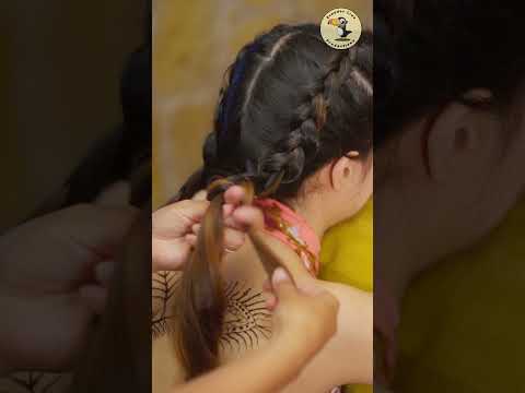 Nelly's henna art, hair brushing/braiding, & ASMR massage 🧑🏼‍🎨  #Shorts