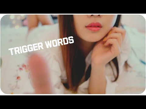 ASMR Trigger Words & Hand Movements 꿀잠오는 손동작&단어반복 /