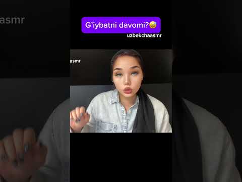G’iybatni davomi😉 #asmr #relax #uzbek #relaxing #uzbekistan #uzbekchaasmr
