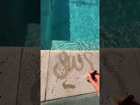 if i guess your favorite band you’re out 🤫 #asmr asmr game at the pool #fyp #oddlysatisfying #lofi