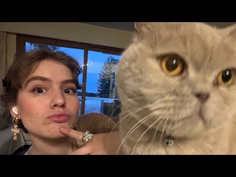 🥺✨🐾 ASMR WITH MY CAT 