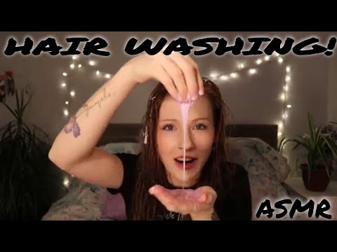 Hair Wash ASMR, Shampoo ASMR, Hair Sounds ASMR, Wash ASMR, Messy ASMR, Personal Attention ASMR