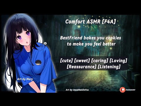 [F4A] Comfort ASMR- Baking you cookies to help you feel better
