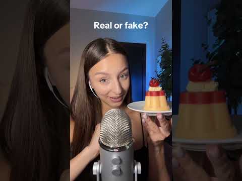 Real or fake? #asmr #tingles #triggersforsleep #visualtingle