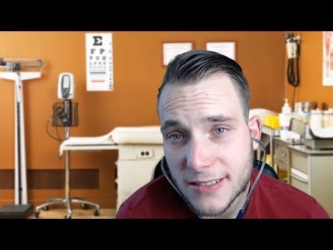 ASMR | Cranial Nerve Examination | Dokter | Nederlandse ASMR | Medical Exam