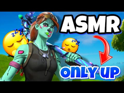 ASMR français sur Fortnite on continue sur ONLY UP 😴😴 (bruits de pluie🌧 et chuchotement relaxant)