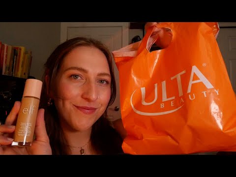 ASMR Ulta makeup haul 💄✨ e.l.f. & NYX products