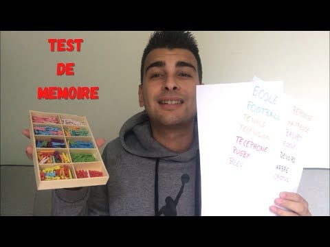 ASMR Roleplay Test de mémoire 🌟
