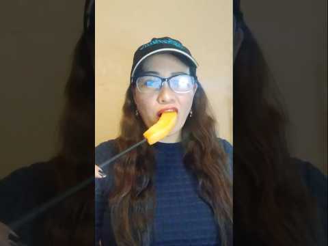 EATING GUANTELUPE #everyone #mukbang #shortsfeed #fruit #challenge #eating
