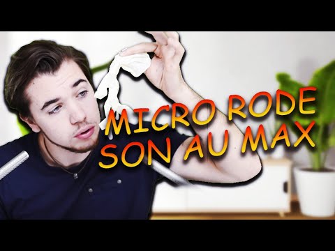 ASMR français : Micro RODE à fond !!