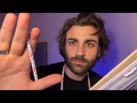 [ASMR] Measuring and Sketching You (+ Compliments)
