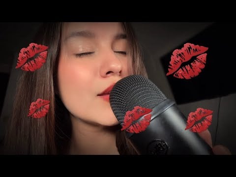 ASMR | ROLEPLAY💤🥰 | Tu novia te da BESOS en toda TU CARITA 😘❤️