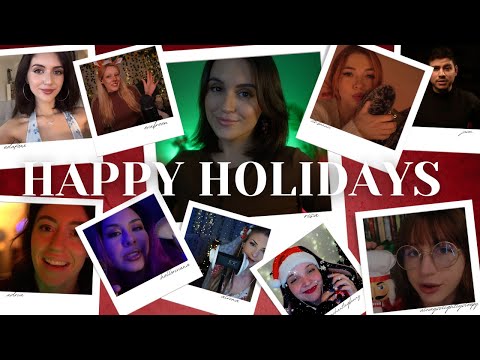 Happy Holidays From Your Favorite ASMRtists ❤️🎄