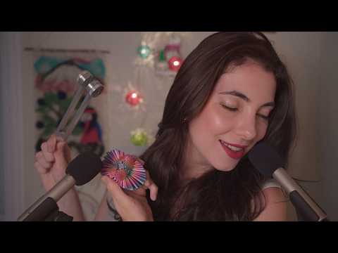 ASMR | ADORMEÇA EM 10 MINUTOS 💤 (Atenção pessoal lenta para relaxamento)