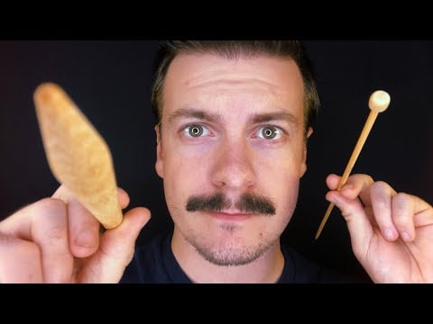 [ASMR] Sharp Or Dull Test with Knitting Needles | Lens Tapping | Visual ASMR Triggers | RV