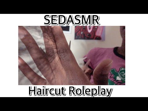 ASMR SUPER UP CLOSE Haircut Roleplay 💇‍♀️