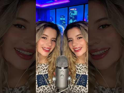 ASMR twins 👯‍♀️ #asmr #mouthsounds #twins