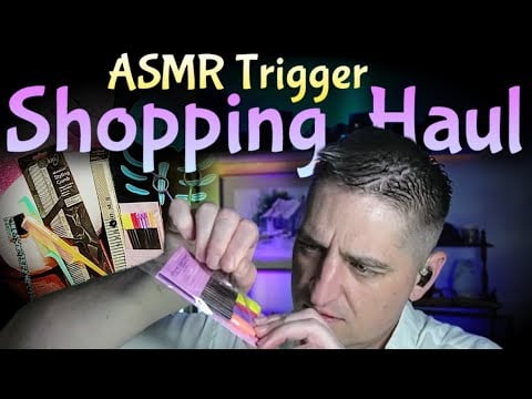 My #ShoppingHaul New Triggers #ASMR #SleeepAid