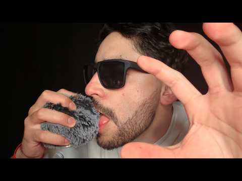 ASMR Super GENTLE Layered Mouth Sounds With Hand Movements (NO TALKING)