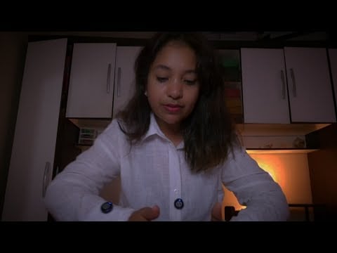 ASMR Massagem pós-treino nas costas e lombar doloridas: sucção nos músculos, creme de rosas 🧴🌿 