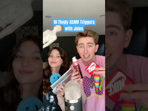 10 of the Tingliest ASMR Triggers with @JulesAsmr8