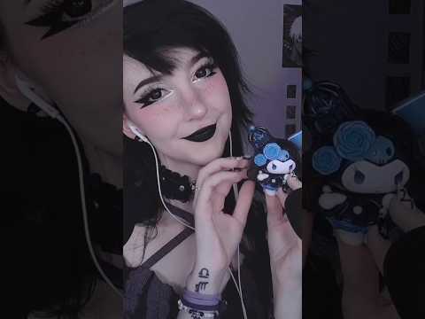why does kuromi sound so good??? 😳 #asmr #asmrtapping #asmrshorts