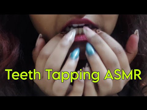 Teeth Tapping ASMR #relax #visualtingle #tapping #asmrtingles #lofiasmr #asmrtriggers #sleep #asmr