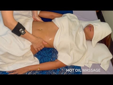 ASMR - Strong FULL BODY Hot Oily Thai Massage