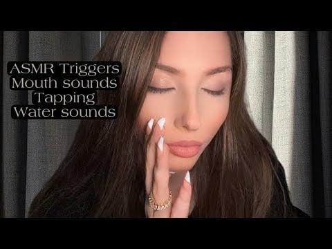 ASMR Trigger Assortment | Whispering, Tapping, Water