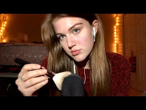 ASMR BLUE YETI MIC BRUSHING