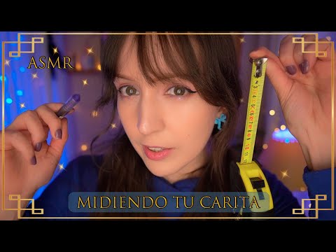 ⭐ASMR Midiendo tu CARITA [Sub] Roleplay, Soft Spoken, Atención Personal