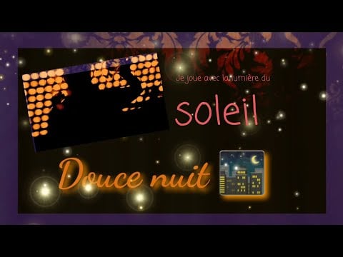 Asmr francais Je joue avec la lumière du soleil,🌞🌝☀️