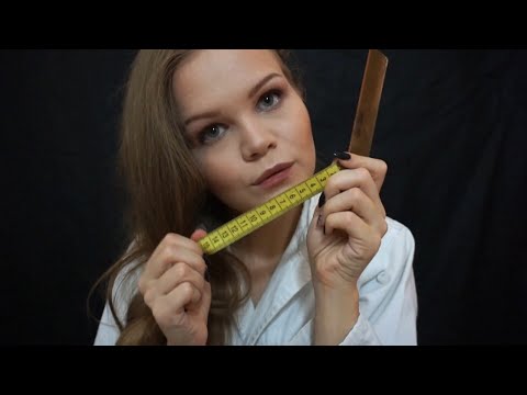 Asmr | Measuring you for plastic Surgery | Doctor RP | Binaural Inaudible