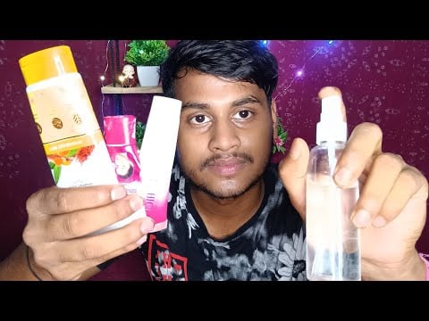 ASMR Fast Gently Doing Your Skincare ✨ and Massage 💆🏻‍♀️