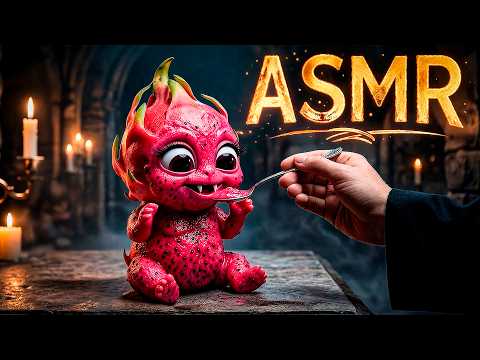 Baby Vampire Fruits Eating So Satisfyingly 🩸✨ Whimsical ASMR