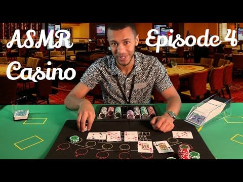 ASMR Casino Roleplay - Learning Baccarat (Soft Spoken Dealer)