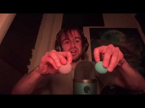 An ASMR video as you might have guessed (mouth sounds)