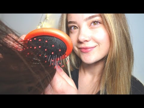 ASMR HAIR CUT, WASH, & STYLE ROLE PLAY! Real Brushing Sounds, Cutting, Spraying, Ear To Ear