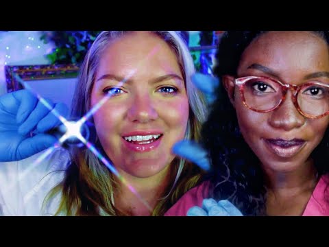 ASMR Next Level Cranial Nerve Exam 👁👂 2 Special Doctors 🌟Soft Spoken RP