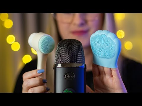 ASMR | DURMA EM 5 MINUTOS COM ESSE VÍDEO | ESPONJINHA NO MICROFONE | SONS PARA RELAXAR | BLUE YETI