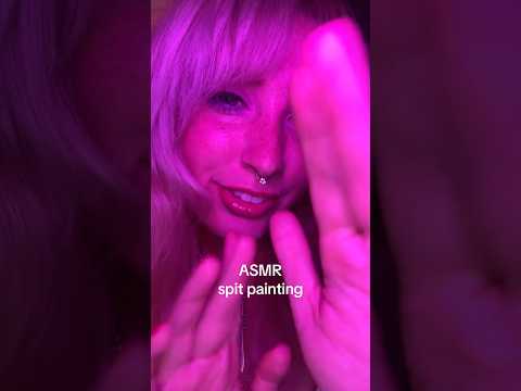 just some spit painting #triggersforsleep #asmrsounds #asmr #tingles #asmrcommunity #relaxing