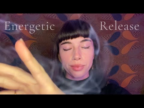 ASMR Reiki ~ Calming | Cord cutting ritual | Scissor sounds | Energetic Release | Energy Healing